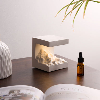 Snow Mountain Night Light, Diffuser Stone