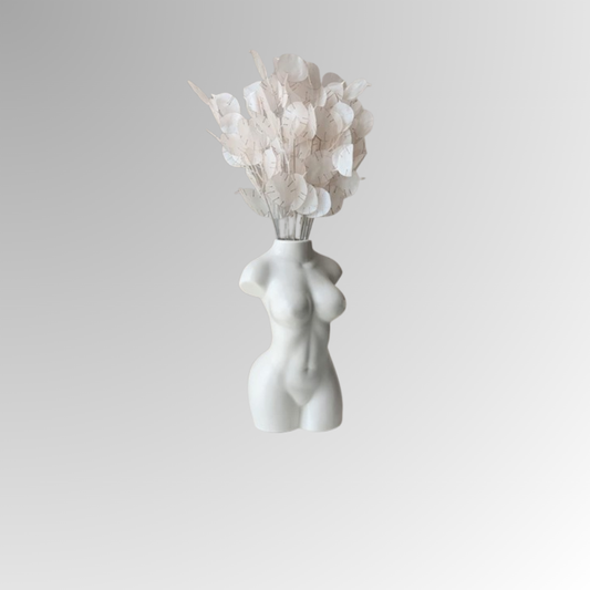 Female Body Ceramic Vase