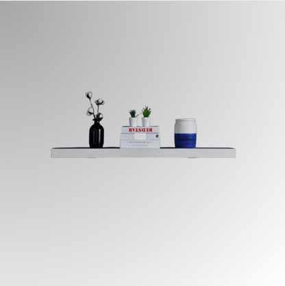 White Floating Shelf