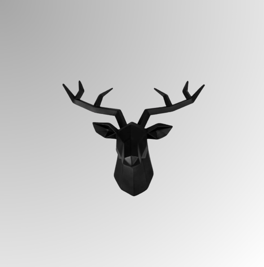 Deer Head Sculpture